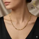 Cadena Tejido Volaga Oro Laminado 18K Dorado 60 cm.webp