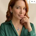 Juego Hongo con Lunetas de Colores Oro Laminado 18K Blanco.webp