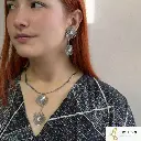 Juego Acero Corazon Perlas Dos vueltas (7).webp