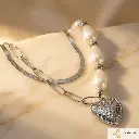 Set Silver Corazon Perlas Dos vueltas.webp
