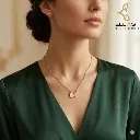 Collar Recuerdos Oro Laminado 18K Dorado, Largo 40 cm Ancho 0.1 cm, Extensión 5.5 cm.webp