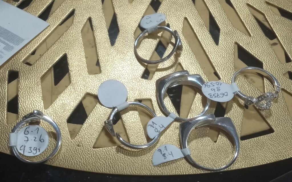 ANILLO PLATA VARIADO 