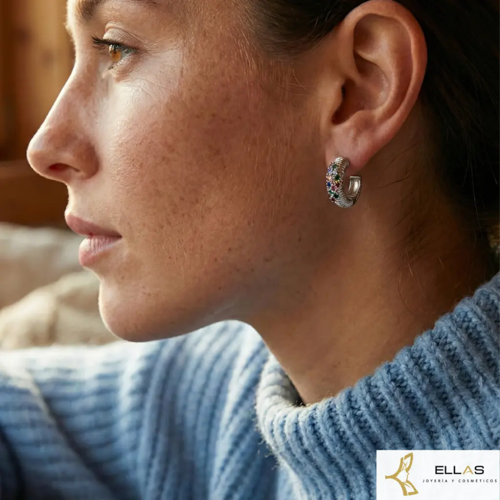 Candonga Silver con microzircones de colores