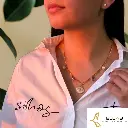 Set Perlas collar + Aretes