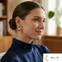 Arete Topo Grande figura perla Cover Gold