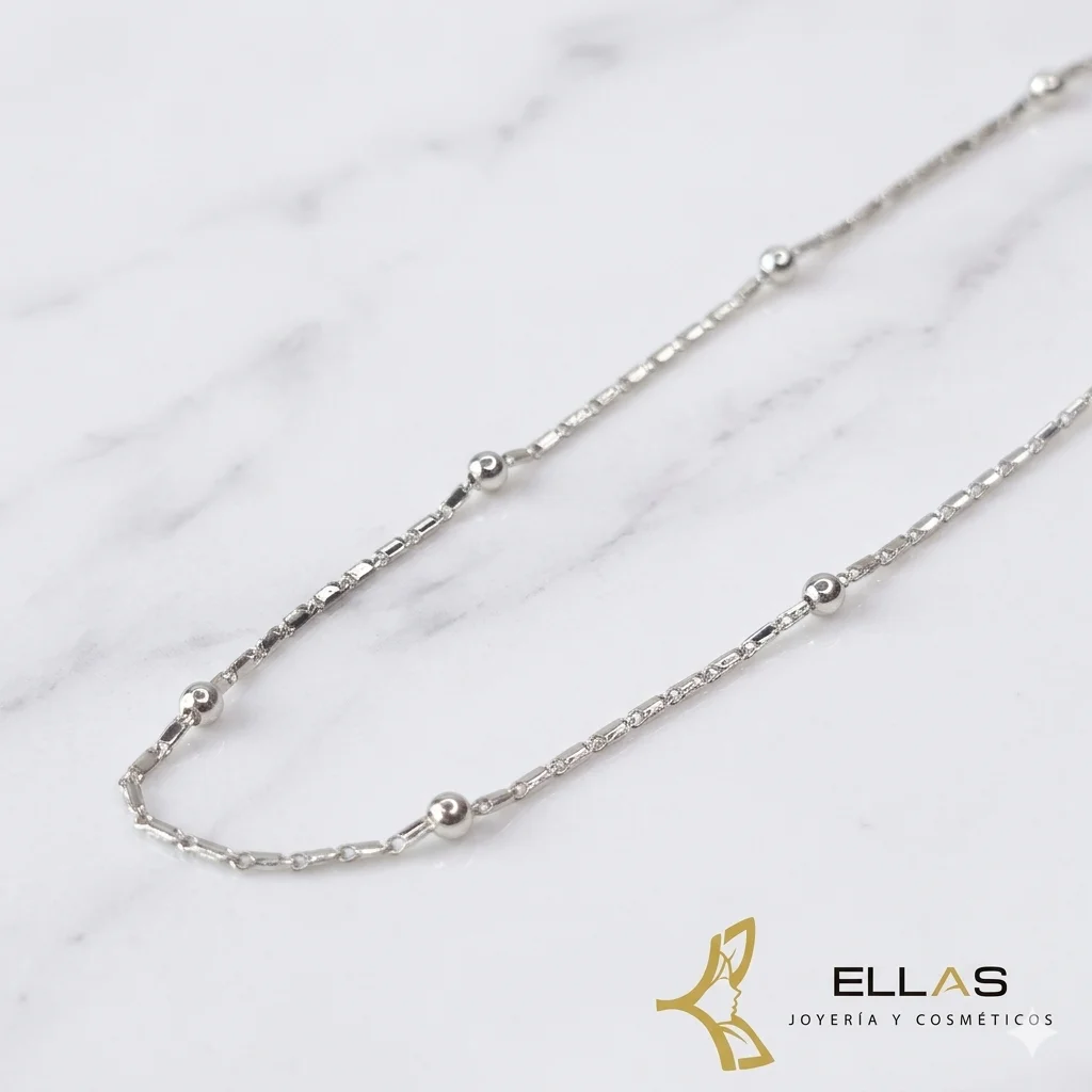 Cadena tejido Viviana tipo Gucci Plana Oro Laminado 18K Dorado