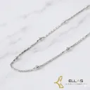 Cadena tejido Viviana tipo Gucci Plana Oro Laminado 18K Dorado