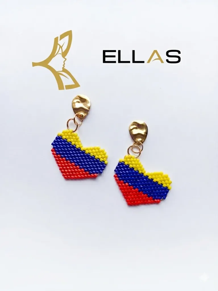 [WEBACMIYUKI] Aretes Colombia 💛💙♥️