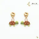 Aretes Artesanales Tortuga