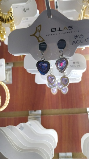 [ACL15] ARETE DE ACERO CORAZON LILA 